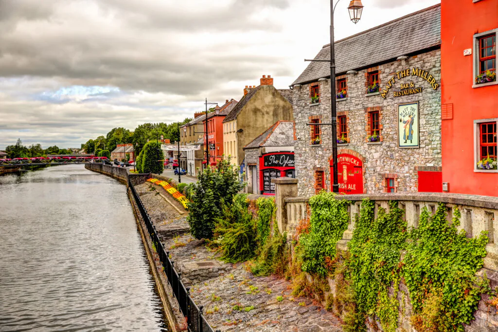 Street scenery in Kilkenny Ireland