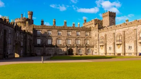 Kilkenny castle on a sunny day